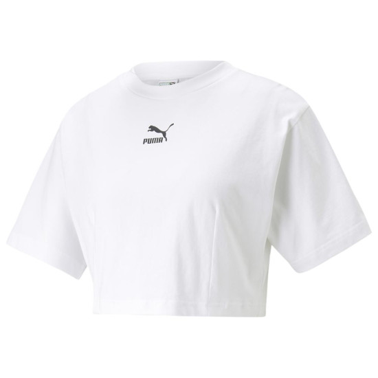 Puma Γυναικεία κοντομάνικη μπλούζα Dare To Cropped Relaxed Tee Puma Γυναικεία κοντομάνικη μπλούζα Dare To Cropped Relaxed Tee